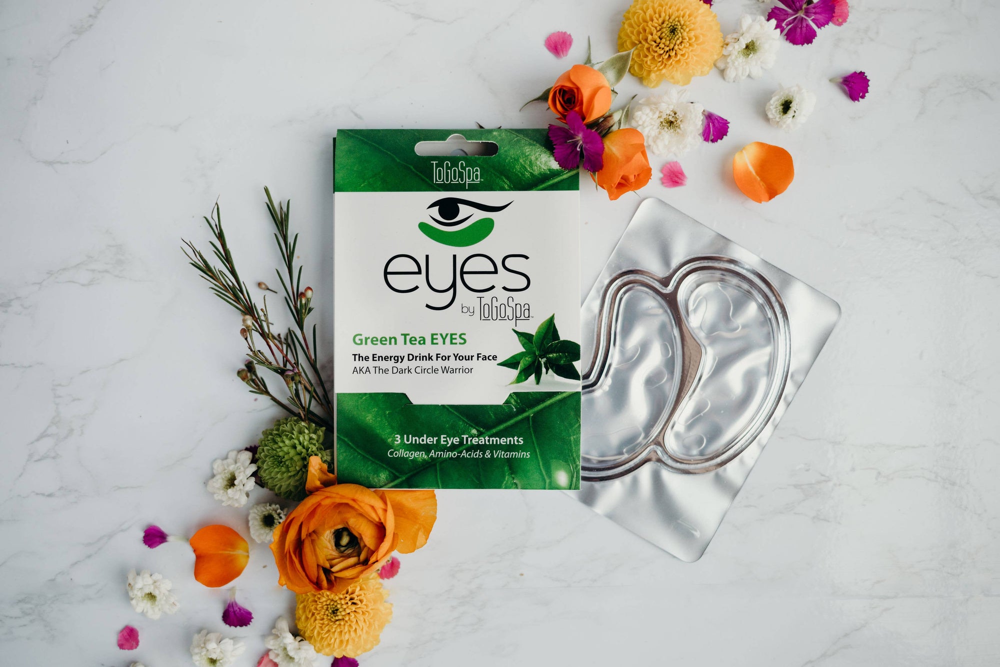 To Go Spa Green Tea Eyes The Dark Circle Warrior