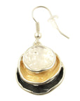 Three Circles Layered Earrings