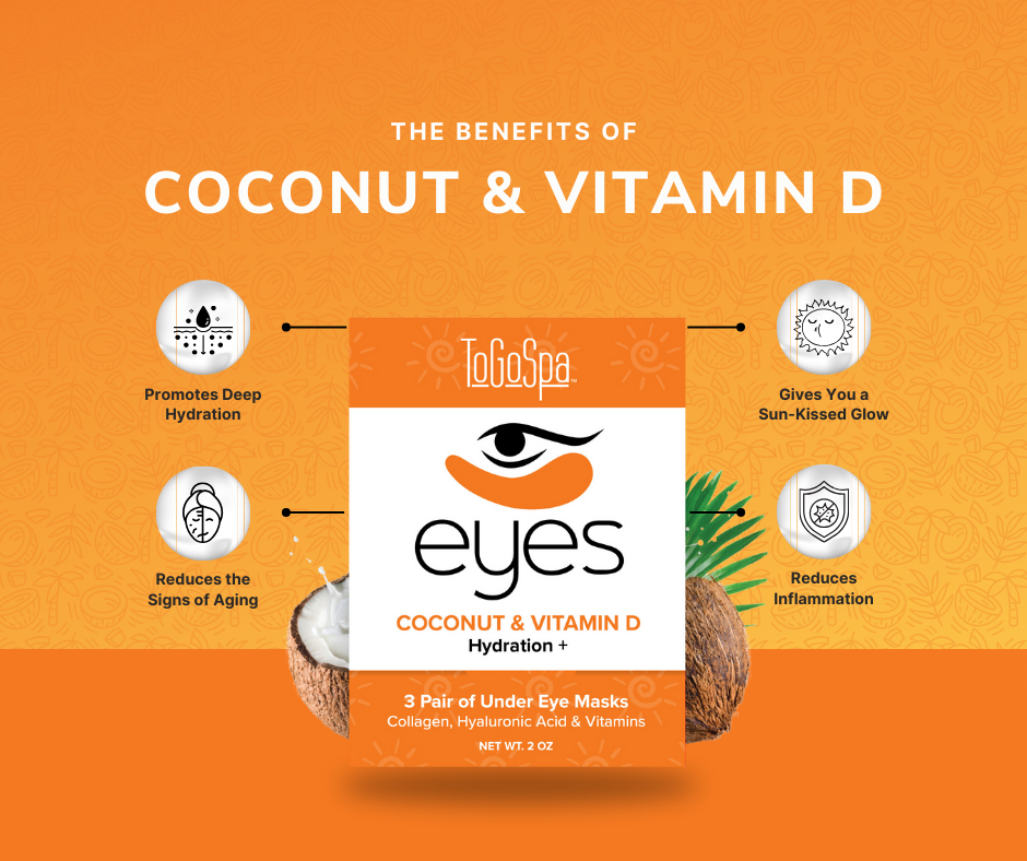 To Go Spa Eyes Coconut &amp; Vitamin D Hydration