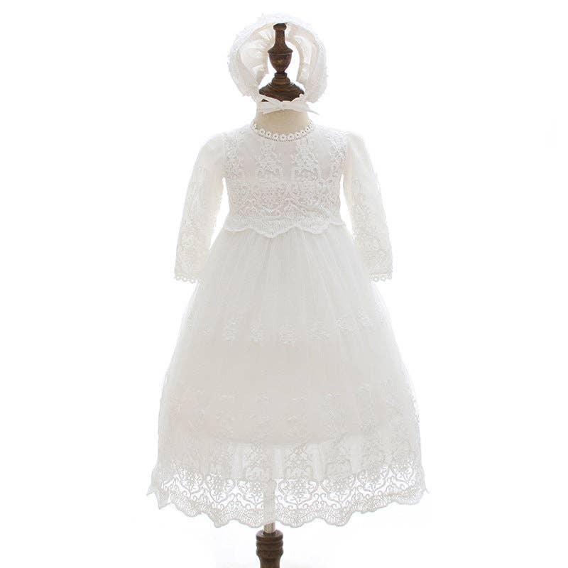 Nicolette's Couture The Julia Christening Gown
