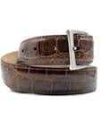 ALLIGATOR Belt, Cognac
