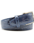 ALLIGATOR Belt, Denim