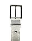ALLIGATOR Belt, White