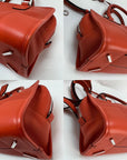 LOEWE Calfskin Amazona 28 Orange Leather Shoulder Bag