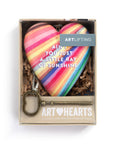 Ain't You Just A Little Ray Of Sunshine Art Heart Ornament
