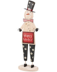 Happy Winter Snowman Decor