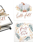 Hello Fall Coaster Set