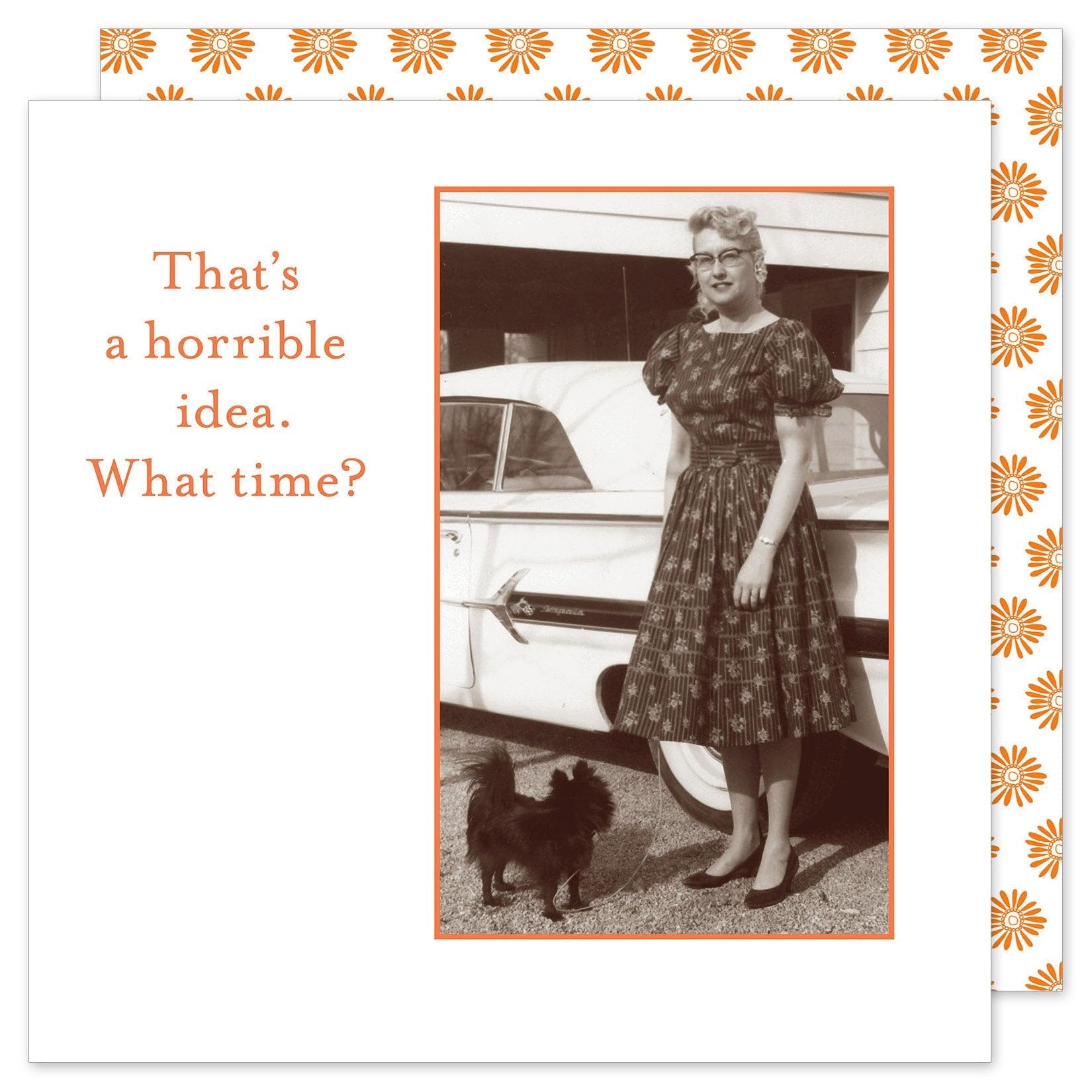 That's A Horrible Idea. What Time? Cocktail Napkins