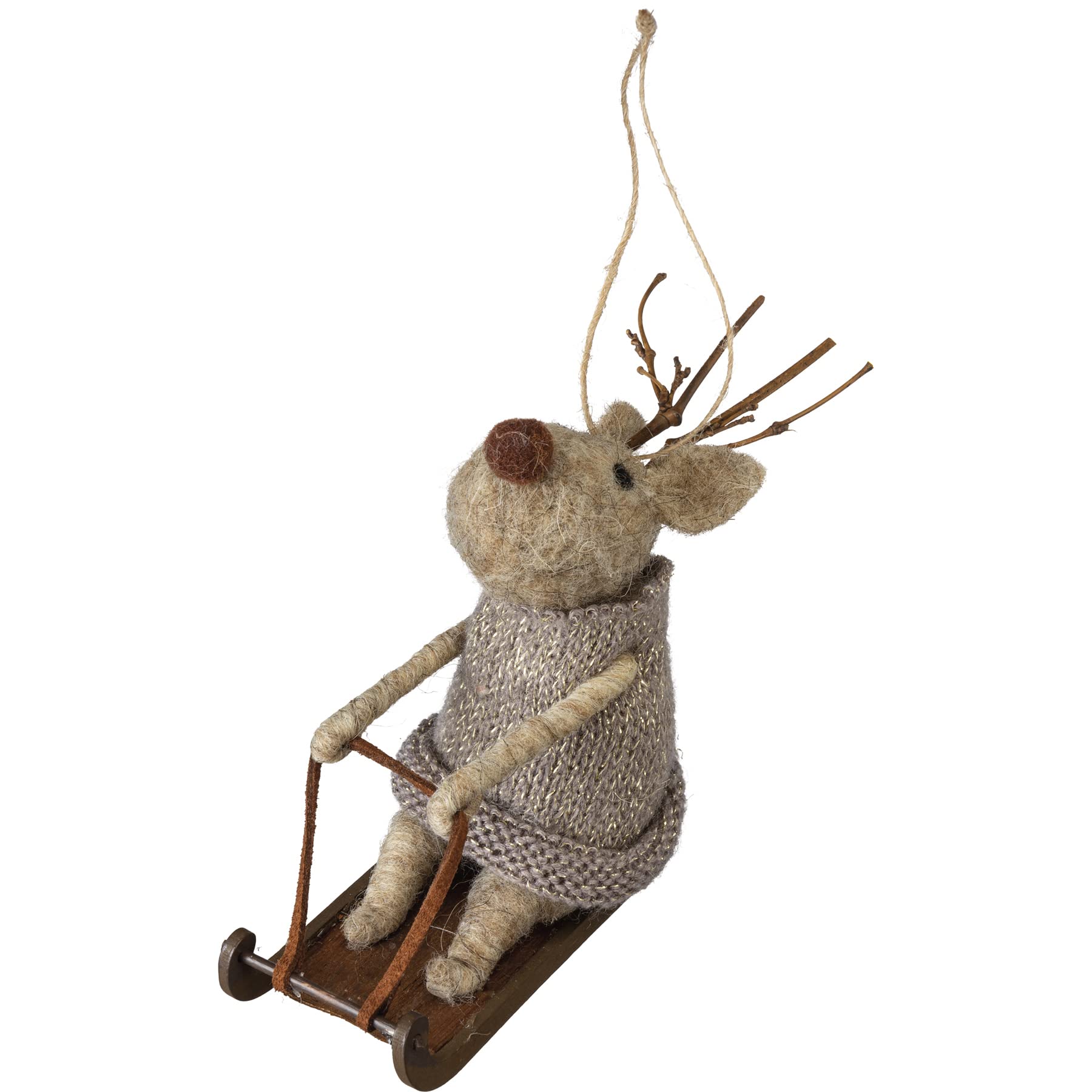 Felt Reindeer Ornaments