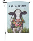 Hello Spring Garden Flag