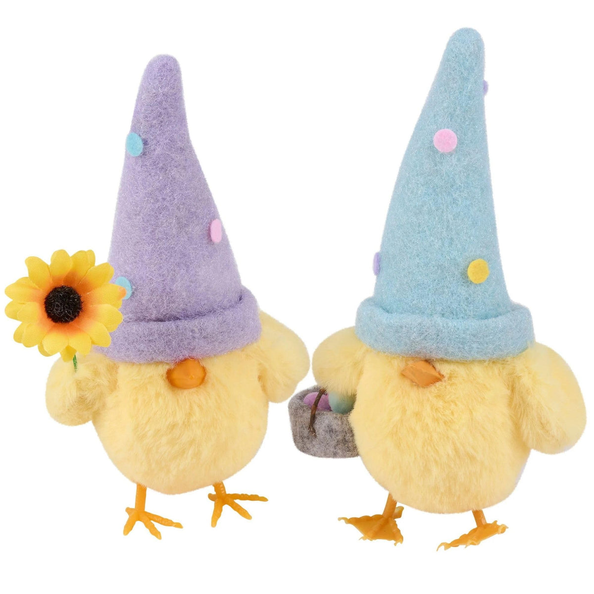 Easter Chicks Felt Critter Ornaments