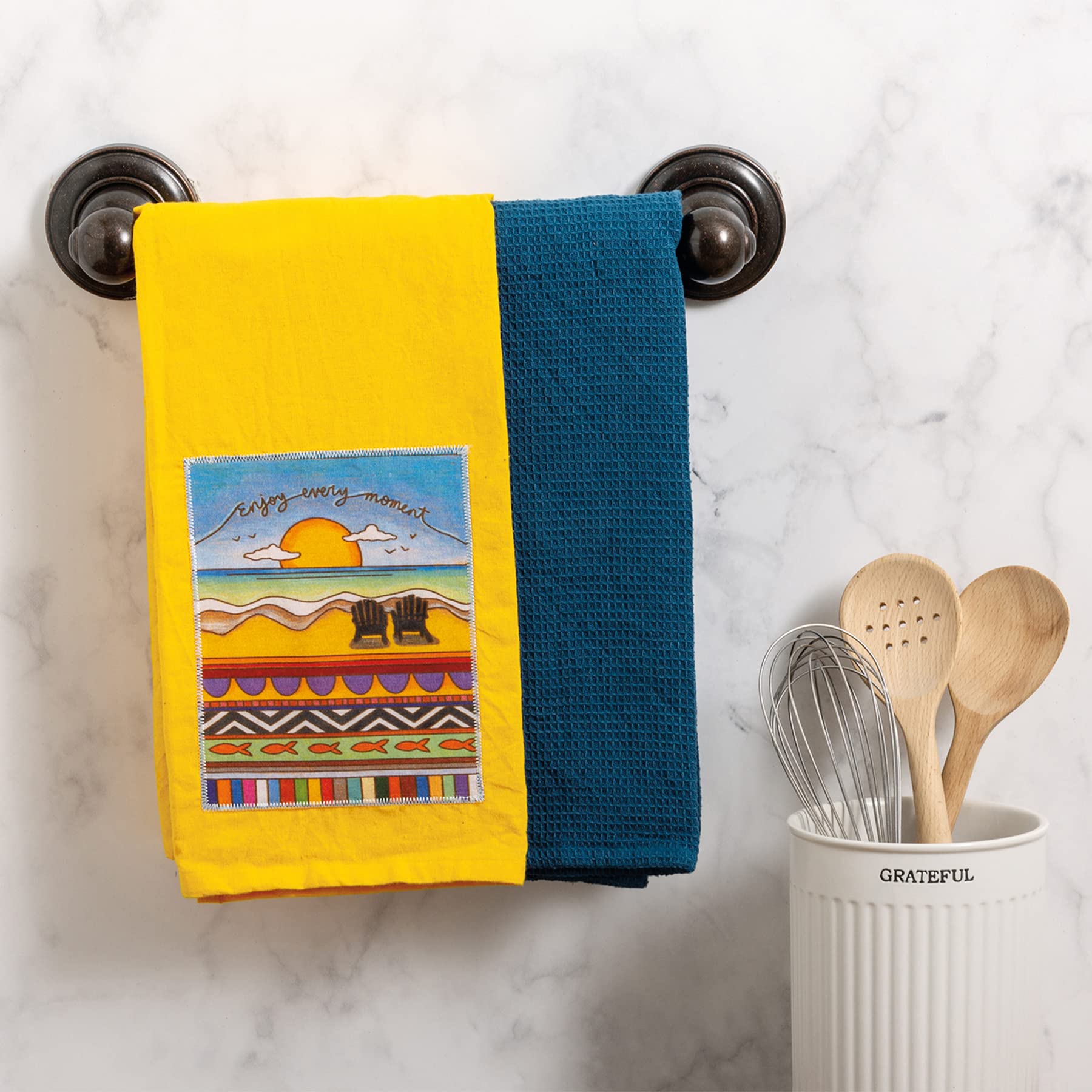 Enjoy Every Moment Tea Towel Set