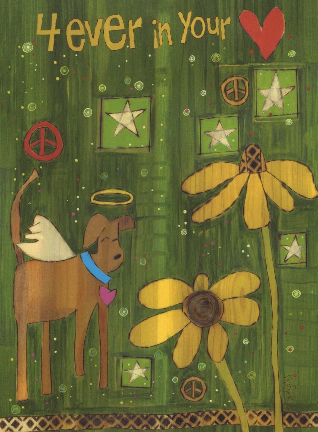 Pet Sympathy Card (Dog)