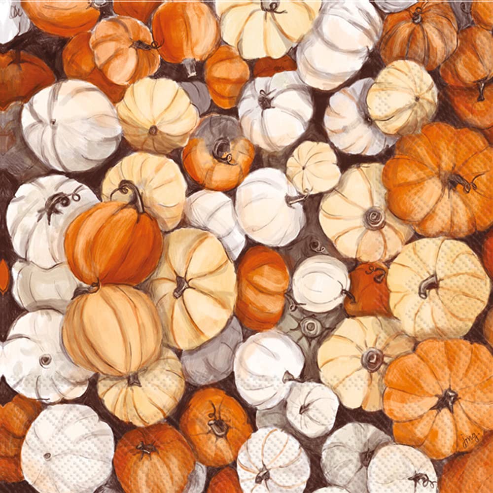 Pumpkins Galore Luncheon Napkins