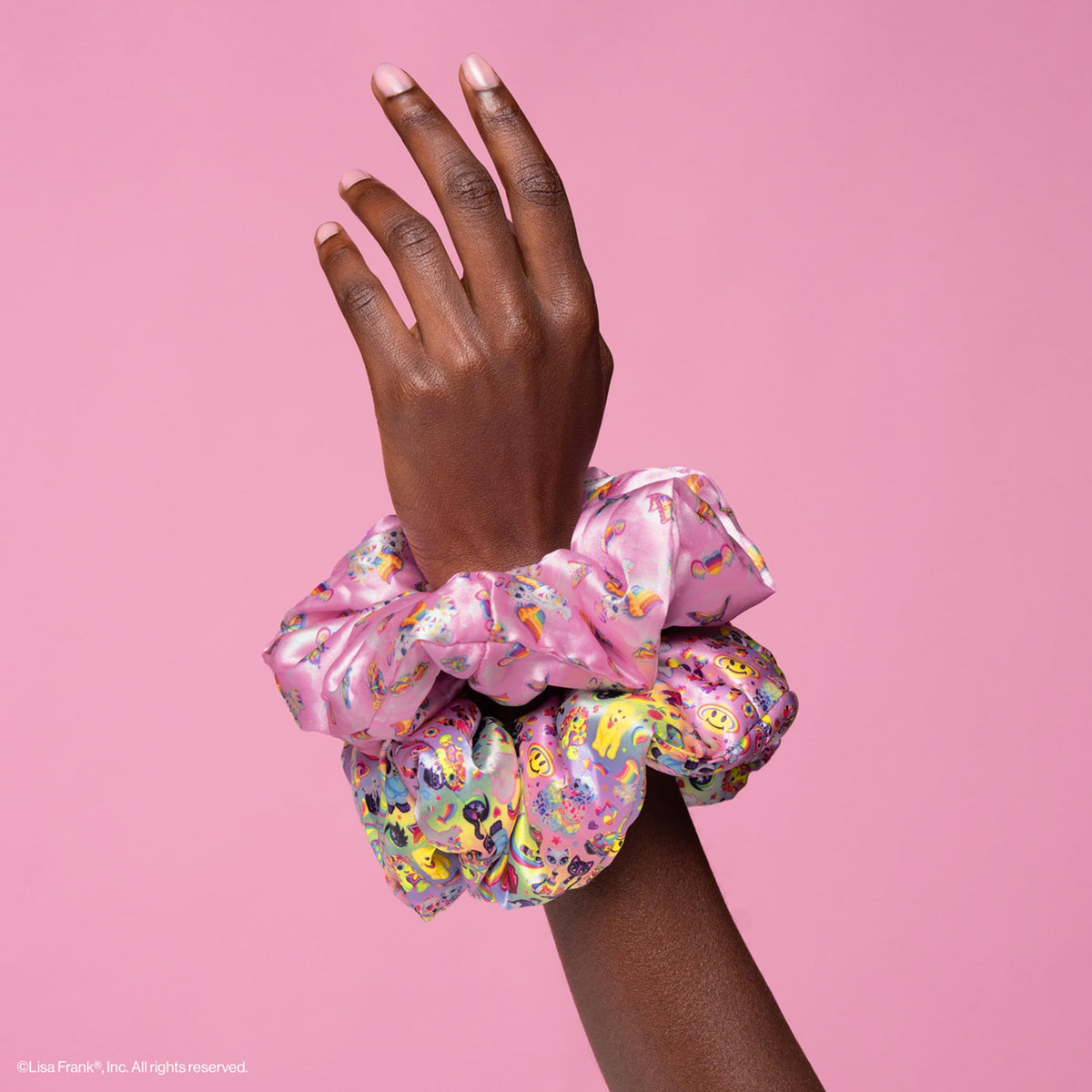 KITSCH Lisa Frank x Kitsch Pillow Satin Scrunchies