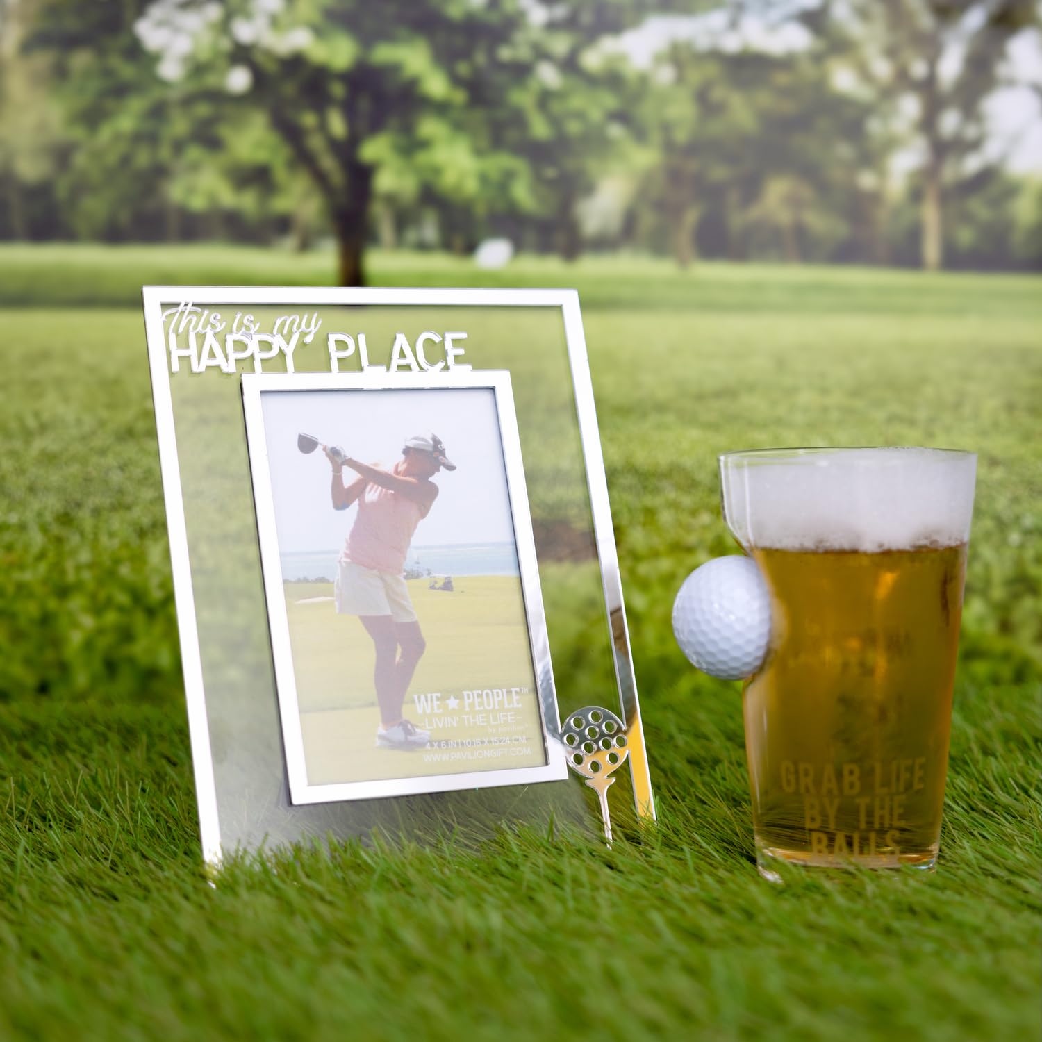 This Is My Happy Place 4x6 Golf Picture Frame