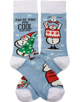 These Are My Cool Socks Snowman Socks