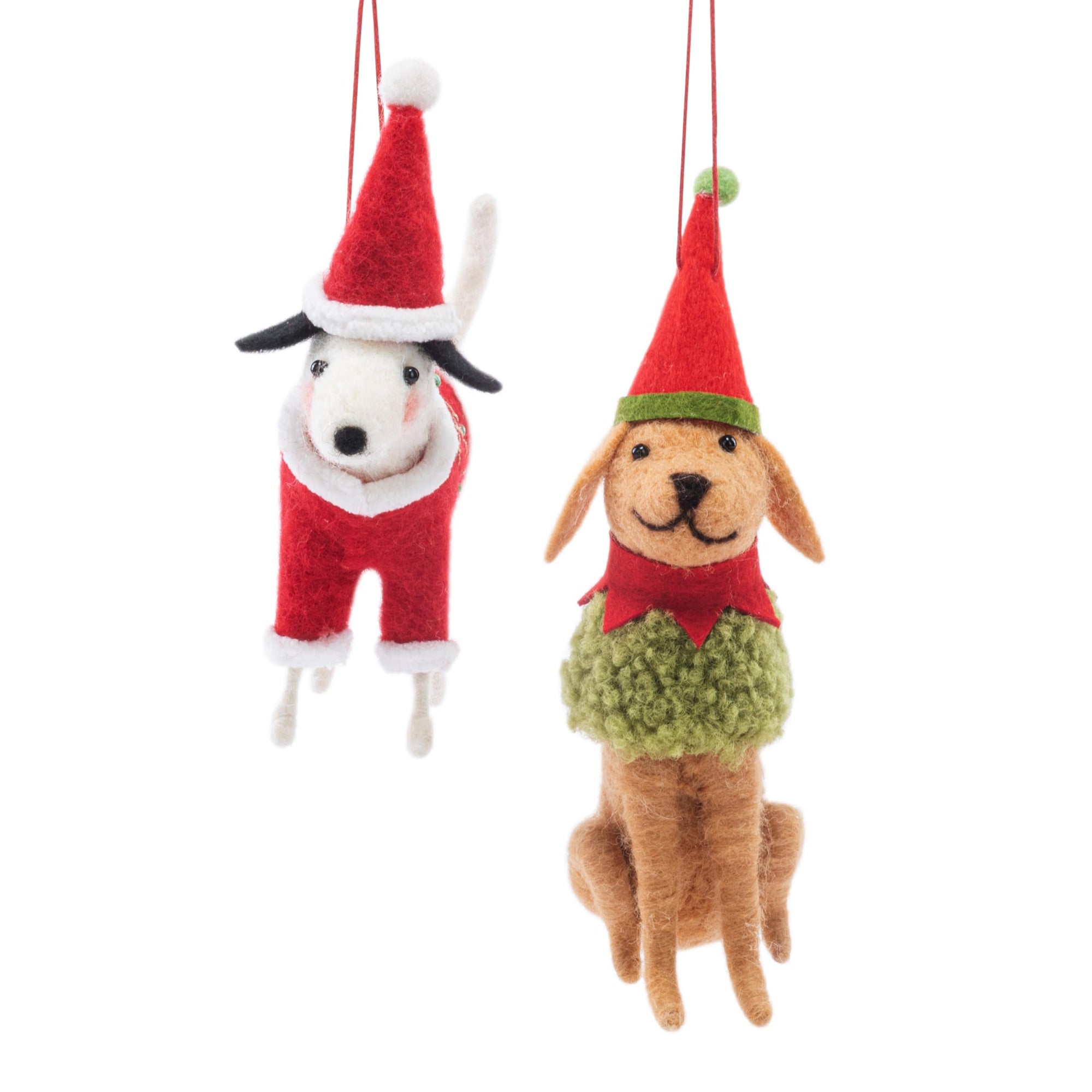 Great Dane &amp; Golden Retriever Ornaments