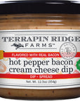 Terrapin Ridge Farms Hot Pepper Bacon Cream Cheese Dip