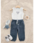 First Steps Canvas Slip-On Baby Shoes