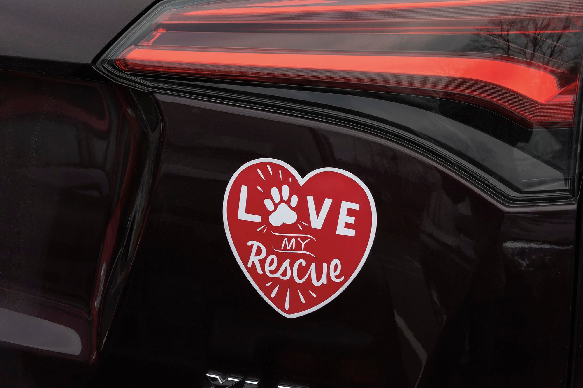 Love My Rescue Magnet