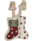 Best Pup Ever Stocking Dog Toy