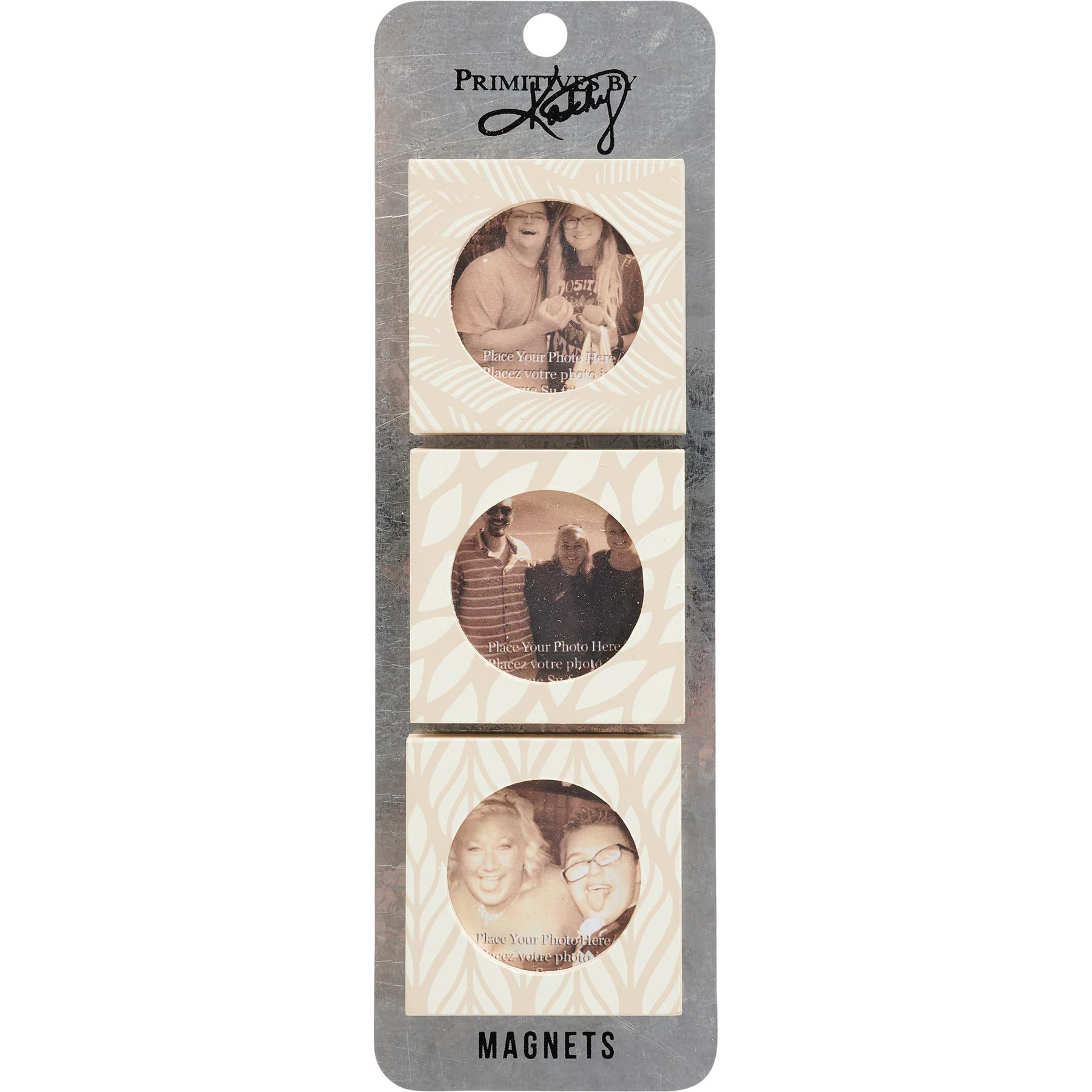 Leaf Design Mini Photo Magnet Set