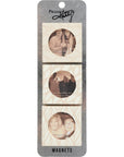 Leaf Design Mini Photo Magnet Set