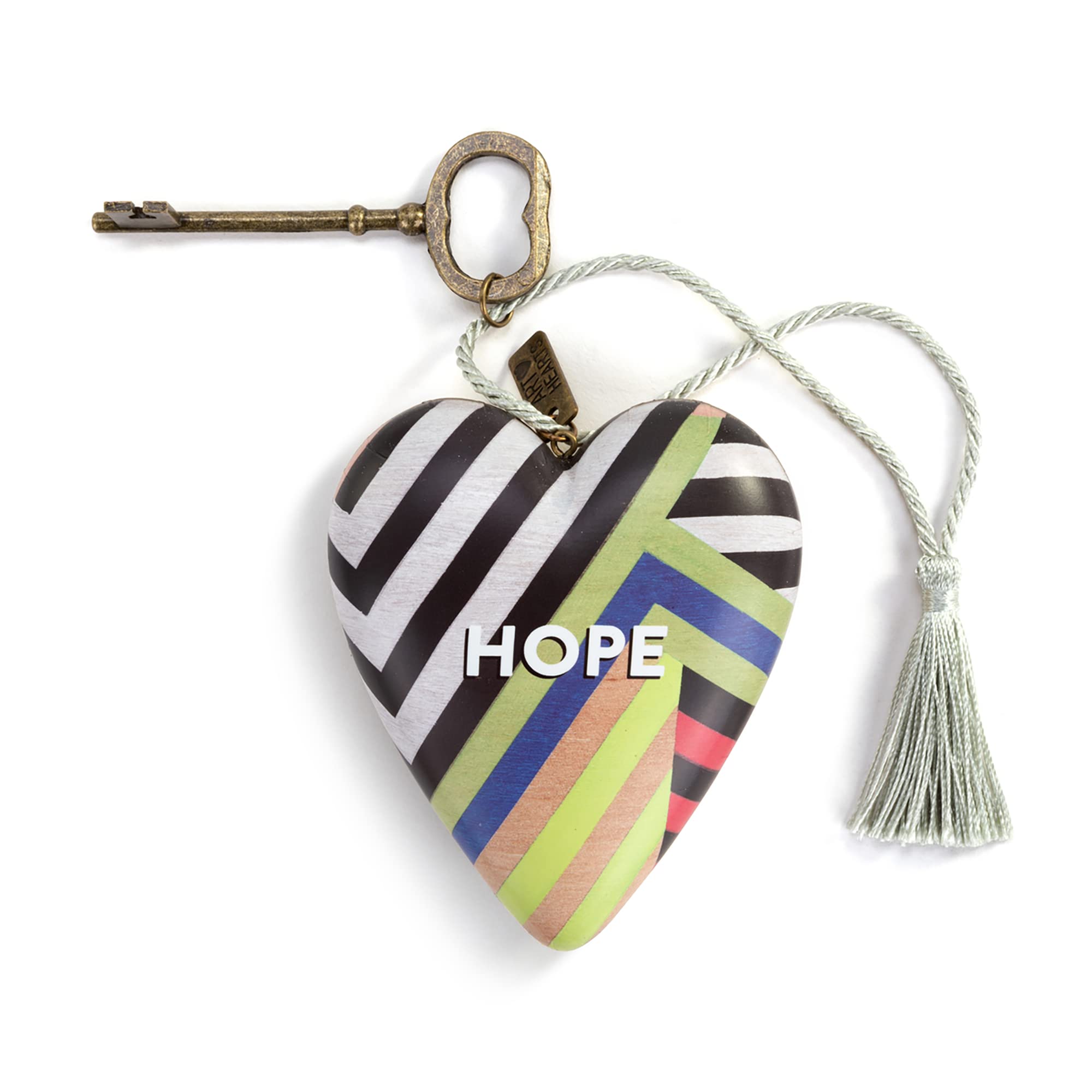 Hope Art Heart Ornament