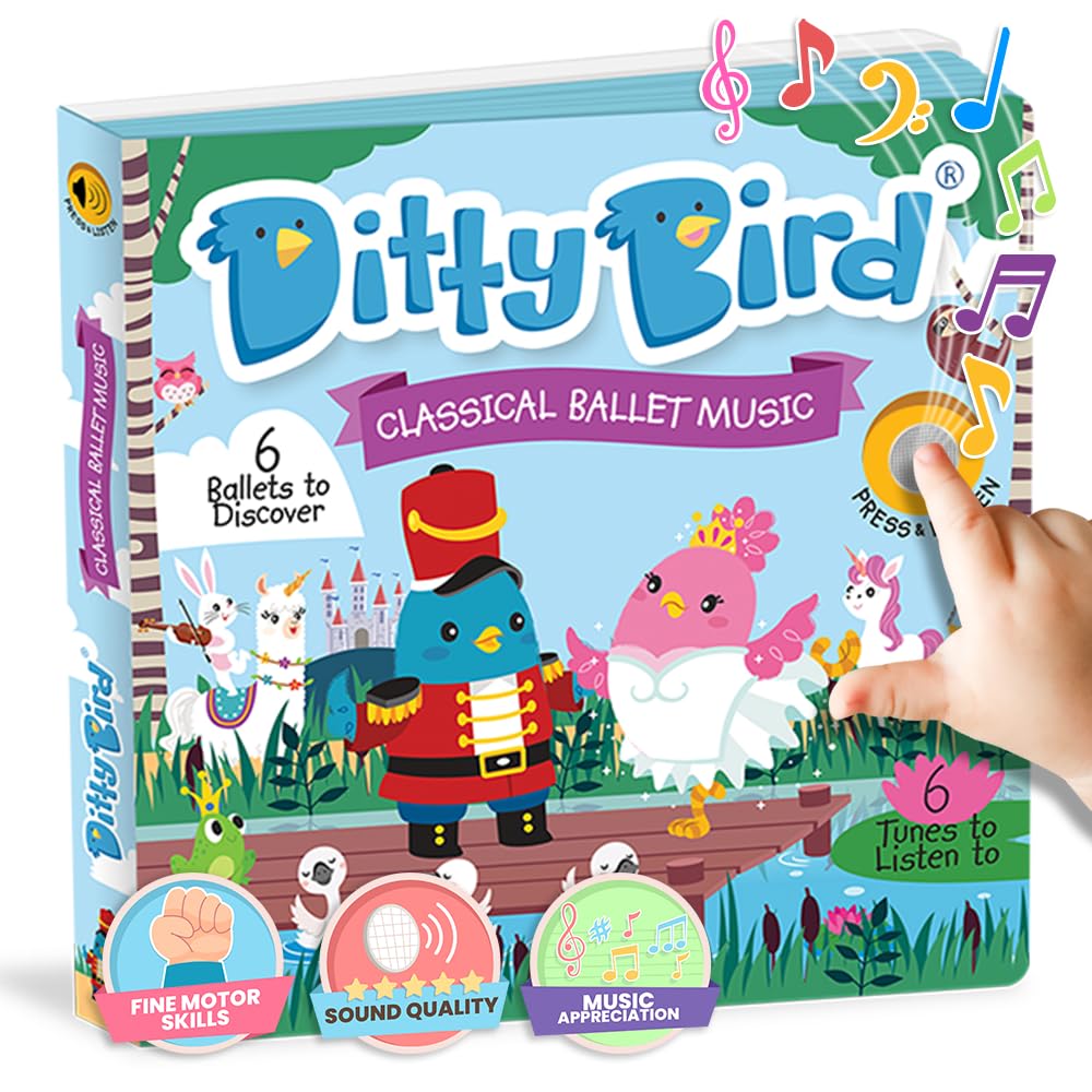Ditty Bird Classical Ballet Music Interactive Song Book