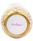 Lilly Pulitzer Pattern Play Stainless Steel Champagne Flute