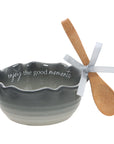 Enjoy The Good Moments Serving Bowl