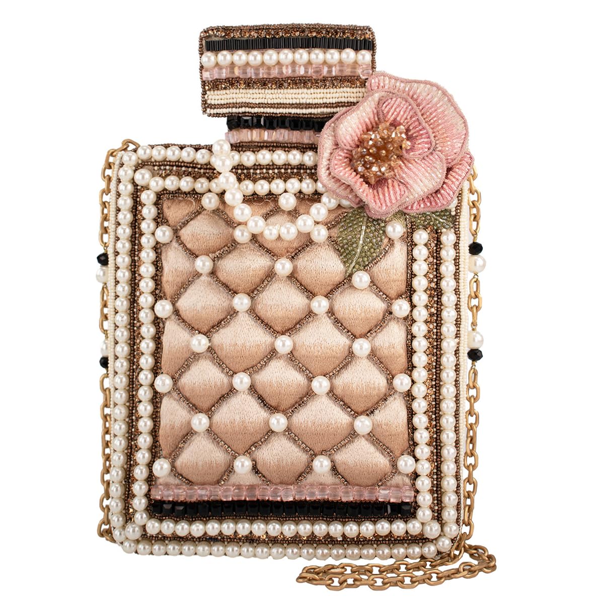 Mary Frances Pearl Essence Beaded Perfume Purse