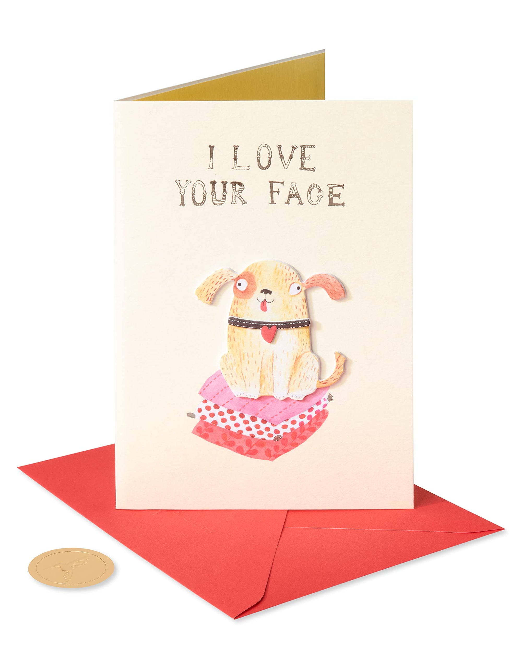 Papyrus Valentine's Day Card