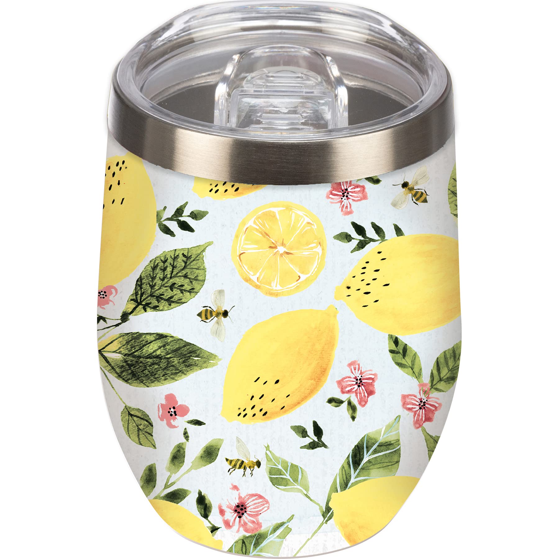 Lemons Wine Tumbler