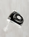 Hand Mixer Glass Ornament