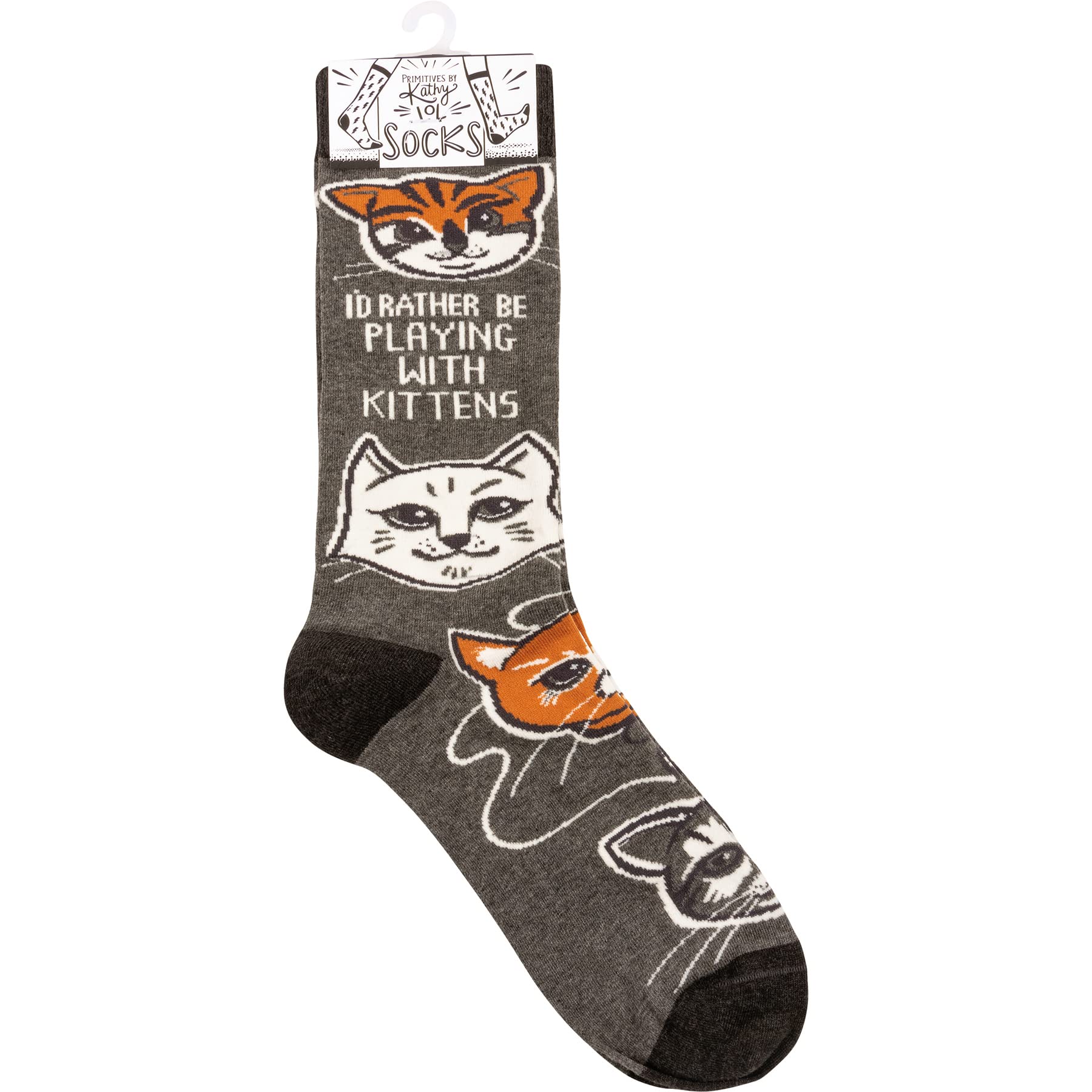 I'd Rather Be Playing With Kittens Socks