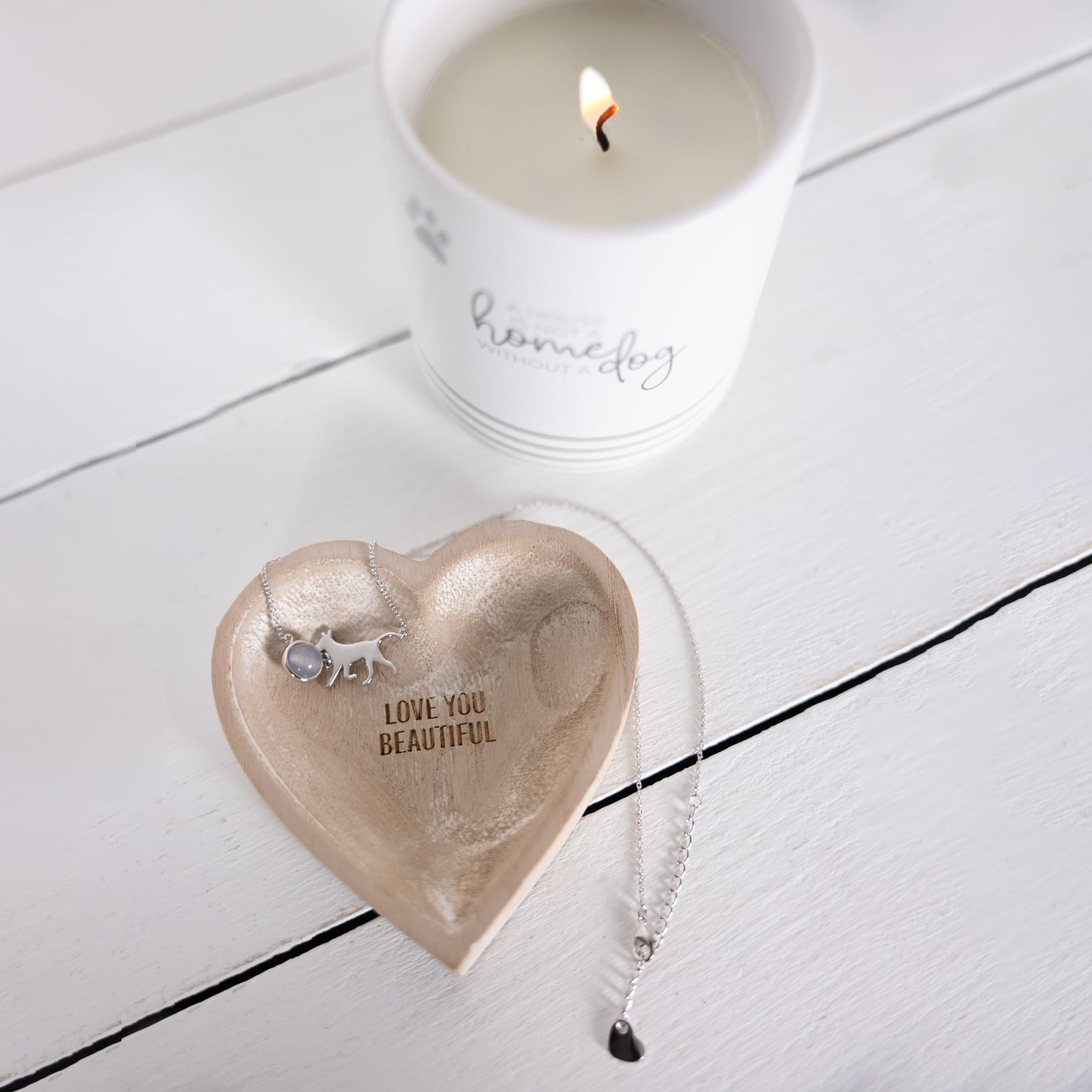 A House Is Not A Home Without A Dog Candle