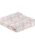 Playful Posies Swaddle Blanket