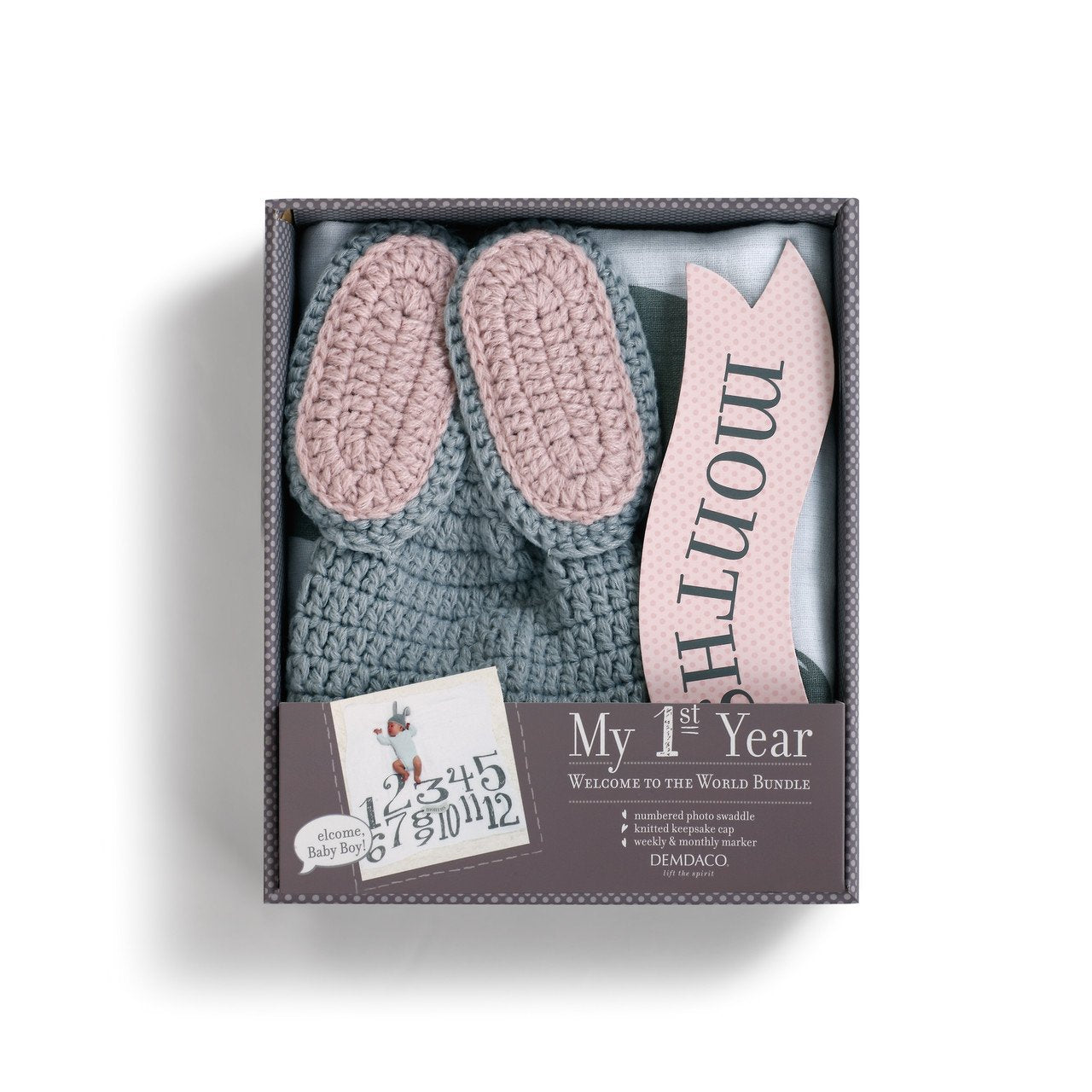 My First Year Baby Girl Gift Bundle