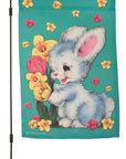 Vintage Easter Garden Flag