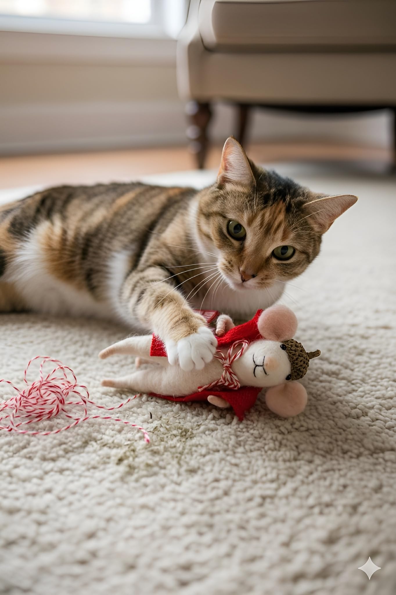 I'm Dreaming of a Wine Christmas Mouse Ornament