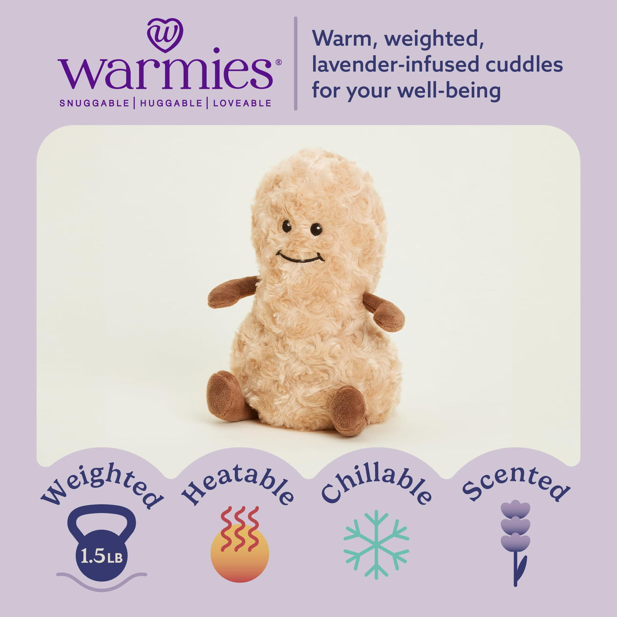 Warmies Peanut