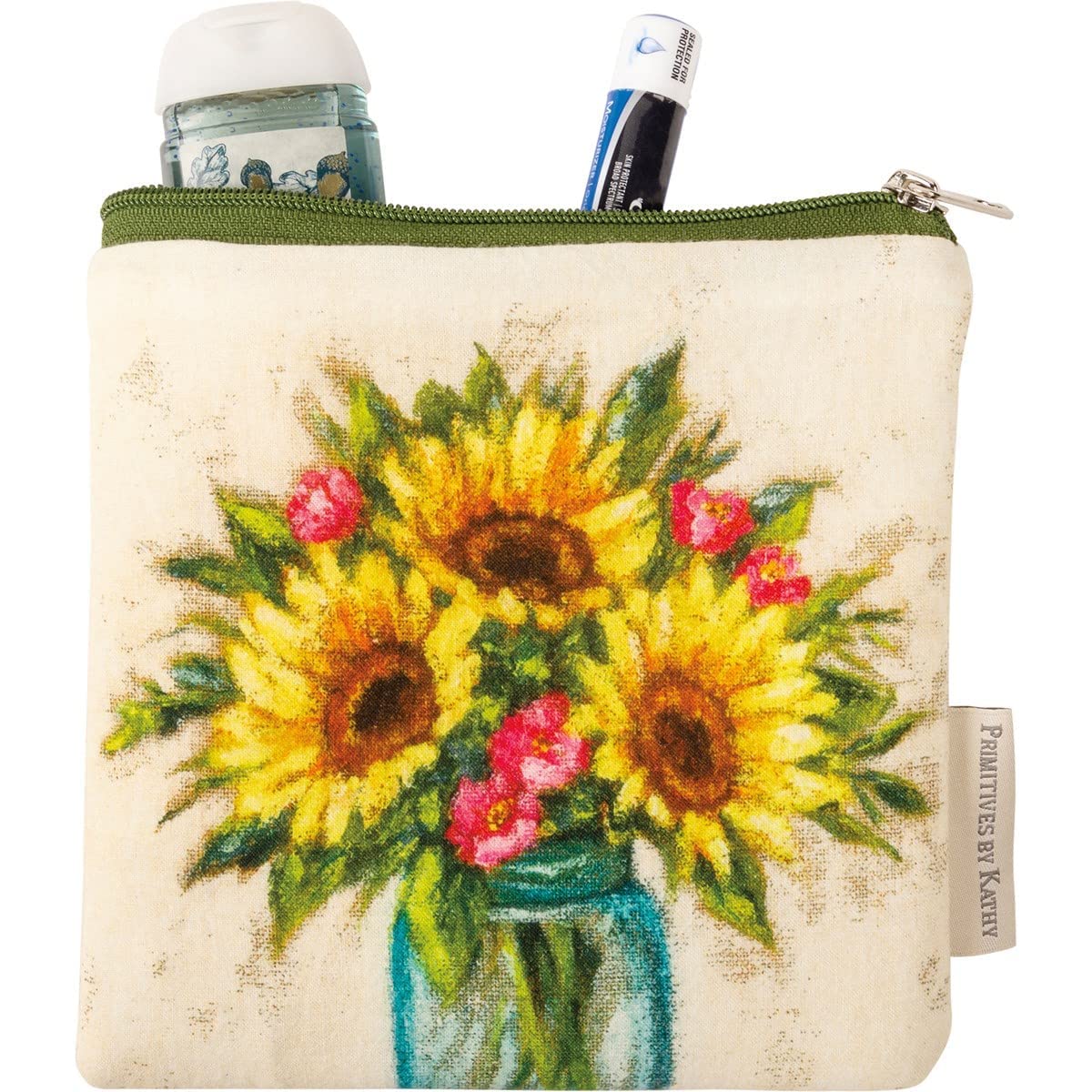 Sunflowers Zipper Pouch