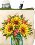 Sunflowers Zipper Pouch