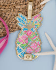 Lilly Pulitzer Bunny Business Luggage Tag