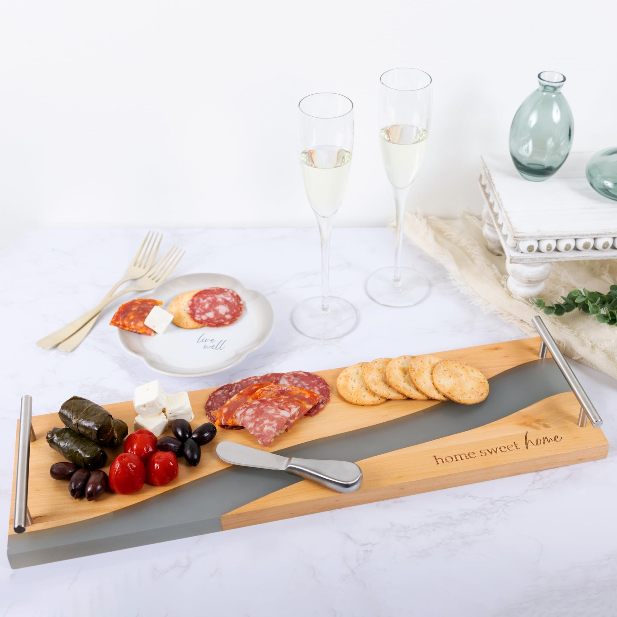 Home Sweet Home Charcuterie Tray