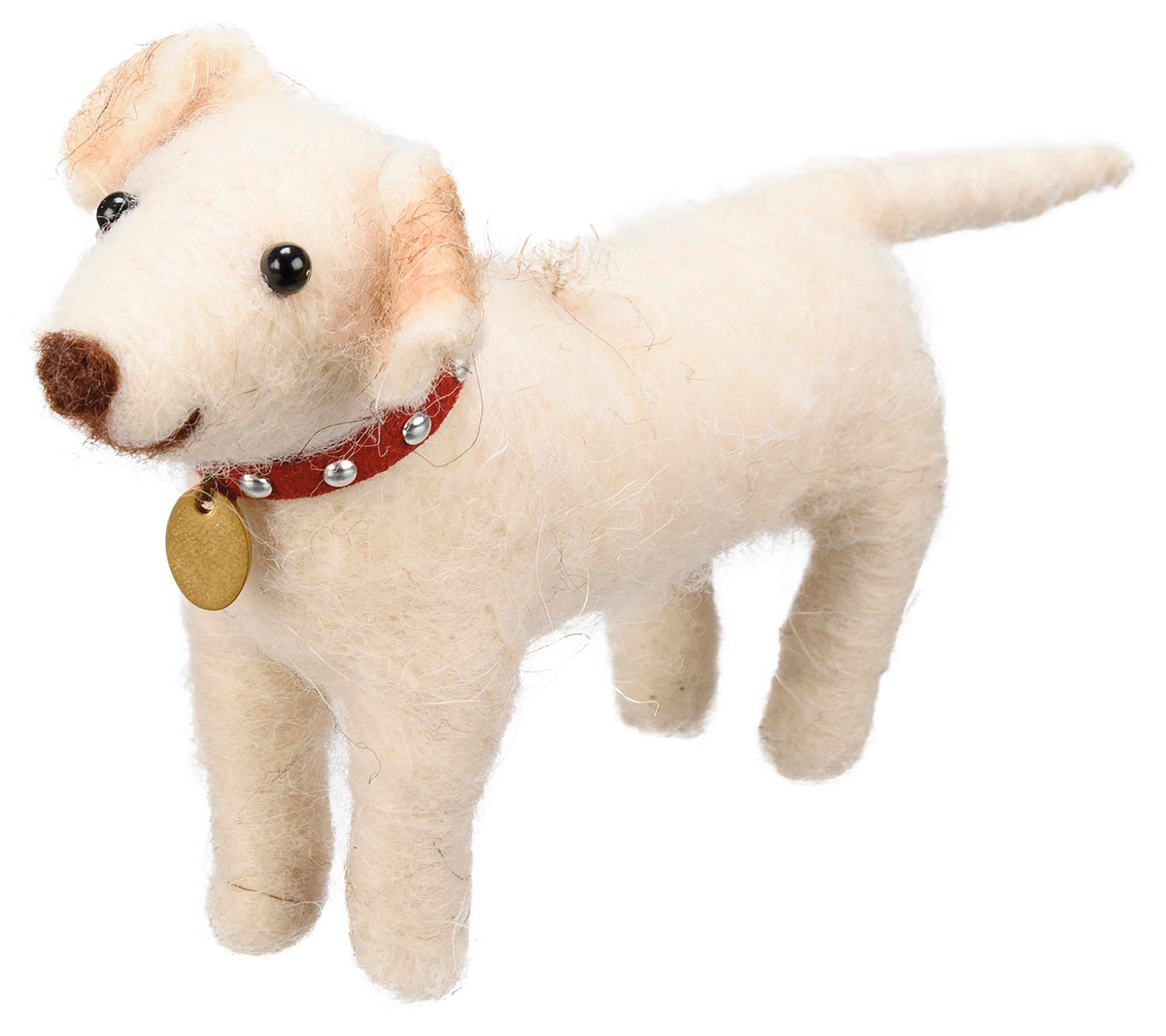 Yellow Lab Felt Critter Ornament