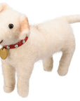 Yellow Lab Felt Critter Ornament
