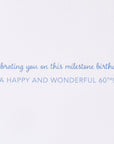 Papyrus Birthday Card (60th)